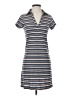 SO Stripes Gray Casual Dress Size S - photo 1