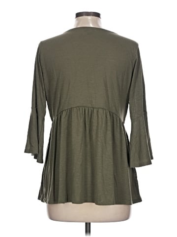 Torrid 3/4 Sleeve Blouse (view 2)