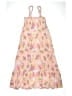 Hello Kitty 100% Rayon Floral Pink Dress Size 10 - 12 - photo 1