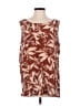 Diane von Furstenberg Brown Sleeveless Top Size S - photo 1