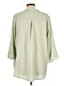Misia 100% Polyester Green 3/4 Sleeve Blouse Size L - photo 2