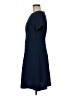 Ann Taylor Solid Blue Casual Dress Size 6 - photo 5