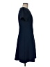 Ann Taylor Solid Blue Casual Dress Size 6 - photo 4