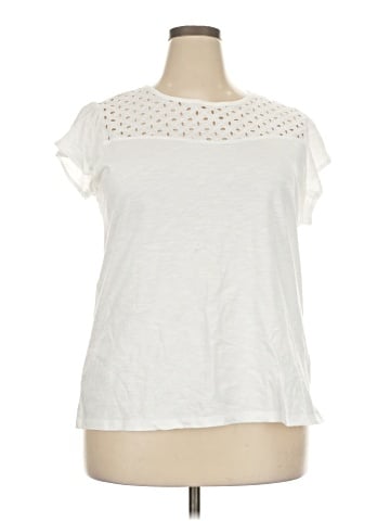 St. John's Bay Short Sleeve Top (view 1)