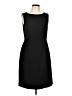 Tahari Solid Black Cocktail Dress Size 12 - photo 1