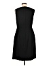 Tahari Solid Black Cocktail Dress Size 12 - photo 2