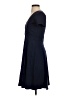 MSBASIC Solid Blue Casual Dress Size S - photo 5