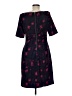 Kay Unger Print Black Casual Dress Size 8 - photo 2