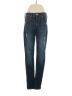 Express Jeans Stars Blue Jeans Size 2R - photo 1