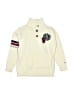 Tommy Hilfiger 100% Cotton Ivory Pullover Sweater Size 5 - photo 1