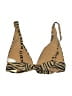 Aerie Animal Print Gold Swimsuit Top Size M - photo 2