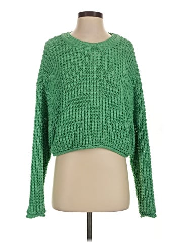 Aqua Pullover Sweater (view 1)