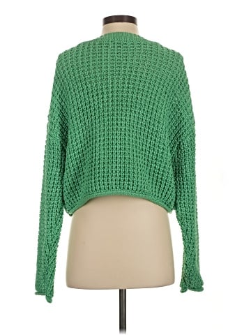 Aqua Pullover Sweater (view 2)