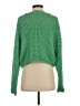 Aqua Solid Green Pullover Sweater Size S - photo 2
