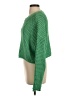 Aqua Solid Green Pullover Sweater Size S - photo 5