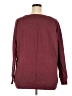 Instant Message Burgundy Pullover Sweater Size 3X - photo 2