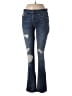 J Brand Hearts Blue Jeans Size 26 waist - photo 1