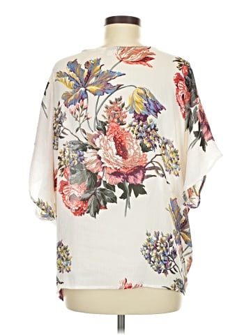 Umgee Short Sleeve Blouse (view 2)