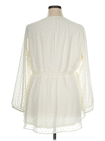 Lane Bryant 3/4 Sleeve Blouse (view 2)