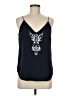 Express 100% Polyester Black Sleeveless Blouse Size M - photo 1