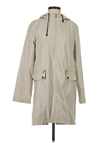 Zara Basic Raincoat (view 1)