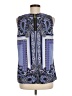 Dana Buchman 100% Polyester Blue Sleeveless Blouse Size M - photo 2