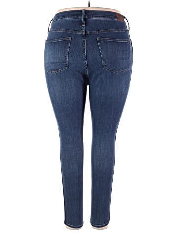 Madewell 10" High-Rise Skinny Jeans in Danny Wash: TENCEL&trade; Denim Edition (view 2)