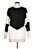 Unbranded 100% Acrylic Chevron-herringbone Black Pullover Sweater Size L - photo 1