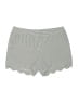 British Khaki 100% Cotton Chevron-herringbone Gray Shorts Size 6 - photo 1