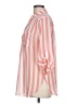 Tinley 100% Polyester Stripes Pink 3/4 Sleeve Blouse Size L - photo 5