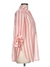 Tinley 100% Polyester Stripes Pink 3/4 Sleeve Blouse Size L - photo 4