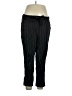 The Limited Stripes Black Linen Pants Size 16 - photo 1
