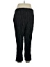 The Limited Stripes Black Linen Pants Size 16 - photo 2