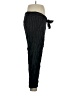 The Limited Stripes Black Linen Pants Size 16 - photo 4