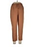 Zara Solid Brown Casual Pants Size L - photo 1