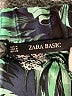 Zara Basic Tropical Green Casual Pants Size M - photo 7
