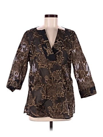 Etcetera 3/4 Sleeve Blouse (view 1)