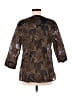 Etcetera Brown 3/4 Sleeve Blouse Size 6 - photo 2