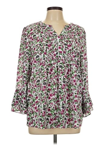 Charter Club 3/4 Sleeve Blouse (view 1)