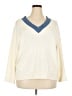 Talbots Ivory Pullover Sweater Size 3X - photo 1