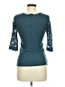 Bershka Teal 3/4 Sleeve Top Size M - photo 2