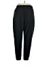 Nike 100% Polyester Solid Black Casual Pants Size XL - photo 2