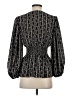 Max Studio 100% Polyester Black Long Sleeve Blouse Size S - photo 2