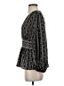 Max Studio 100% Polyester Black Long Sleeve Blouse Size S - photo 5