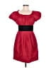 BCBGMAXAZRIA 100% Polyester Solid Red Cocktail Dress Size 6 - photo 1
