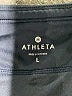 Athleta Stripes Blue Athletic Shorts Size L - photo 3