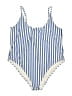 Old Navy Stripes Blue One Piece Swimsuit Size 4X - photo 1