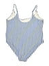 Old Navy Stripes Blue One Piece Swimsuit Size 4X - photo 2