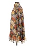 AaKaa Floral Orange Casual Dress Size S - photo 5