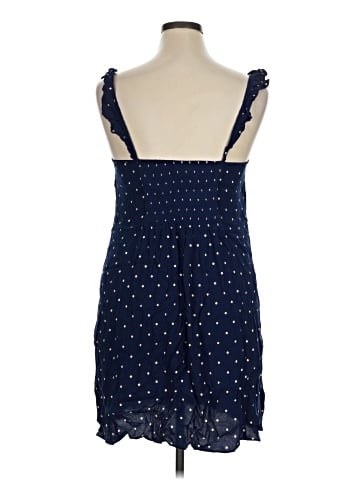Madewell Ruffle-Strap Button-Front Dress in Polka Dot (view 2)